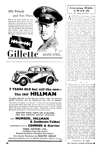 Issue page
