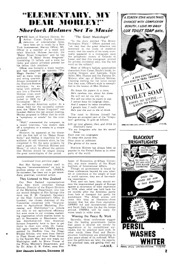 Issue page