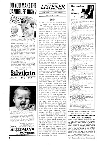 Issue page