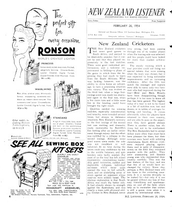 Issue page