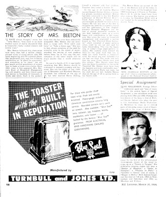 Issue page