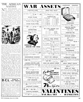 Issue page