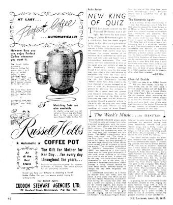 Issue page