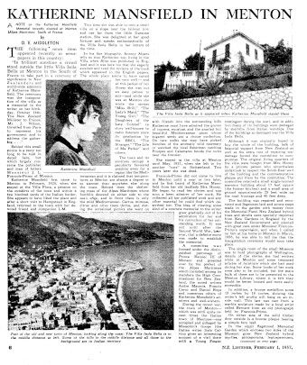 Issue page