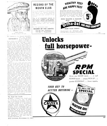 Issue page