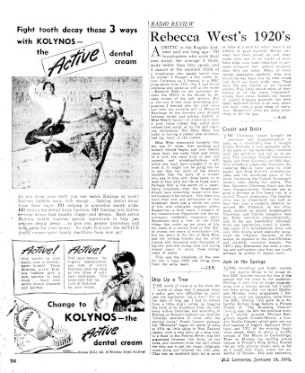 Issue page