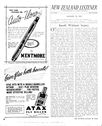 Issue page