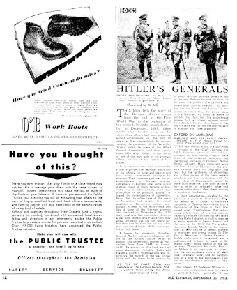 Issue page