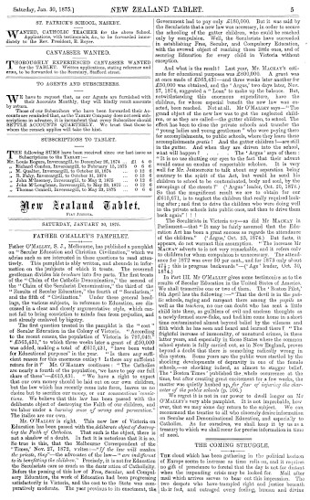 Issue page