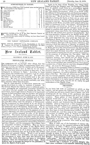 Issue page