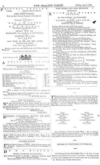 Issue page