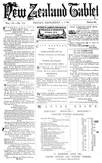 Issue page