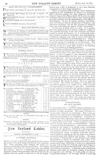 Issue page