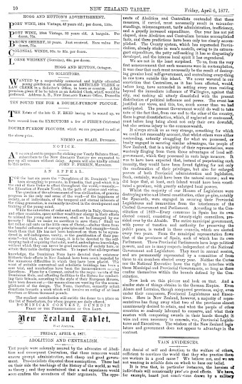 Issue page