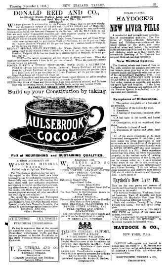 Issue page
