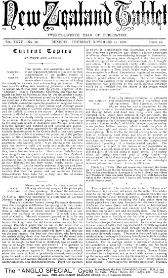 Issue page