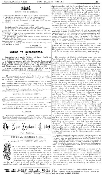 Issue page
