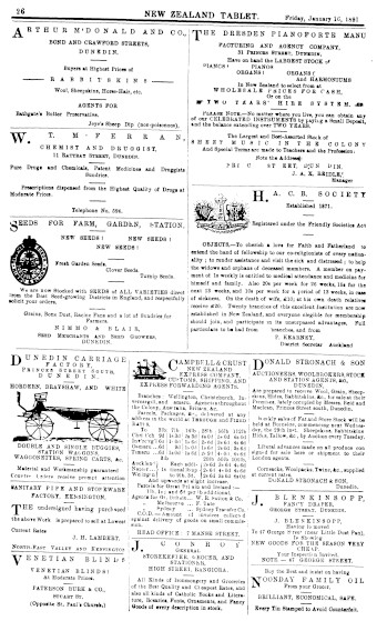 Issue page