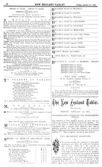 Issue page