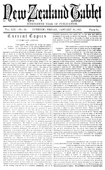 Issue page