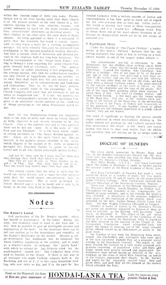 Issue page