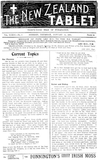 Issue page