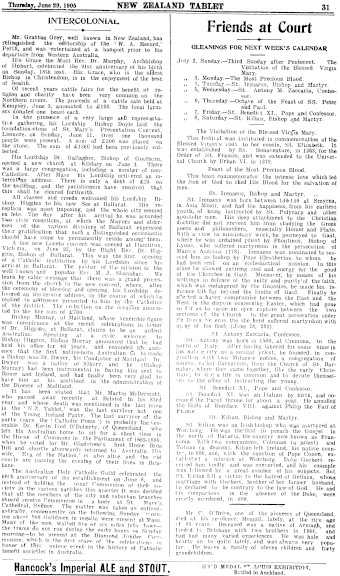 Issue page
