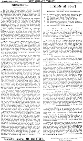 Issue page