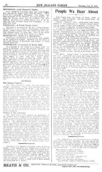 Issue page