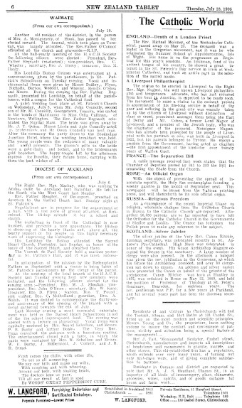 Issue page