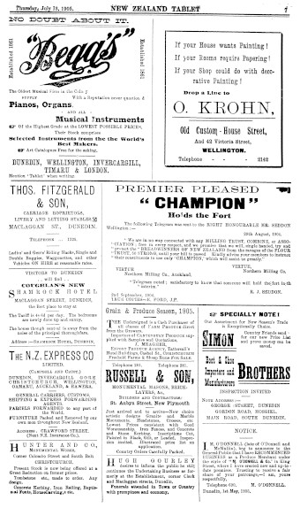 Issue page