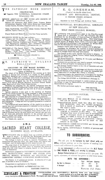 Issue page