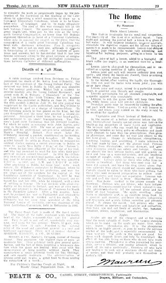 Issue page
