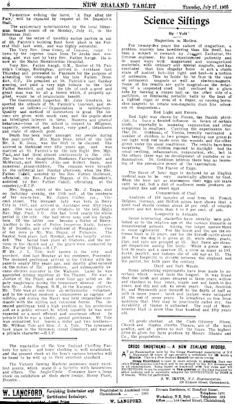Issue page
