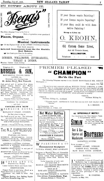 Issue page