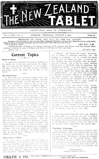 Issue page