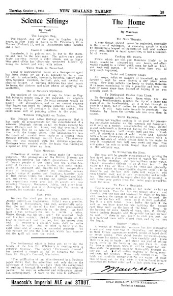 Issue page