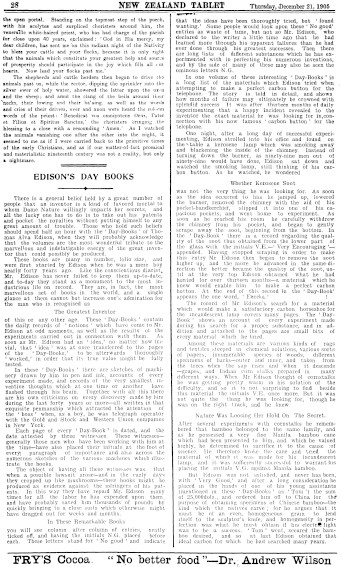 Issue page