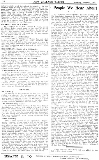 Issue page