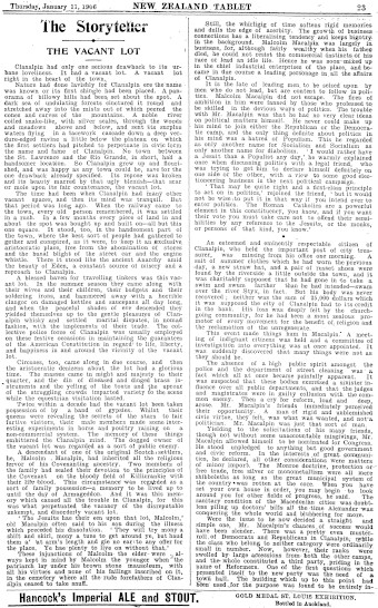 Issue page