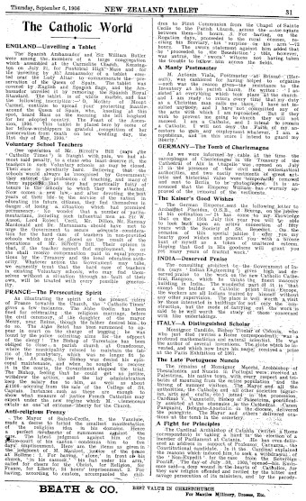 Issue page
