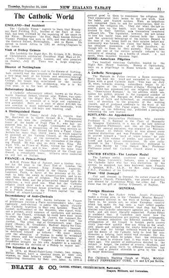 Issue page