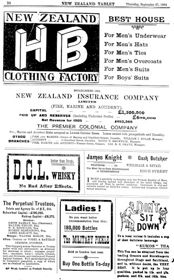 Issue page