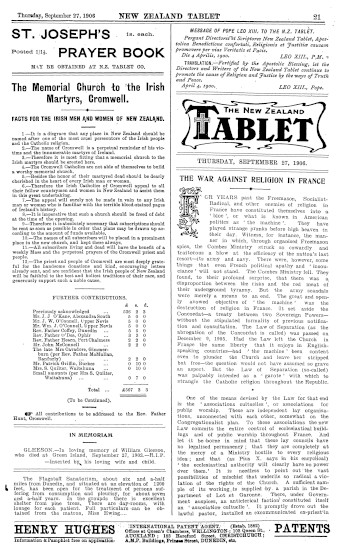 Issue page