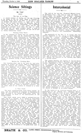 Issue page