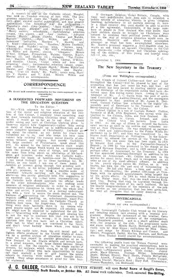 Issue page