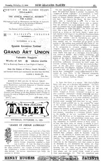 Issue page