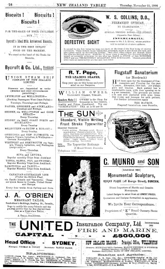 Issue page