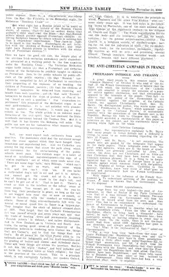Issue page