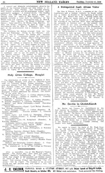 Issue page